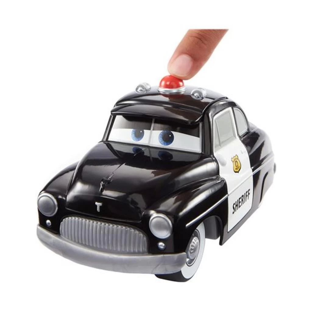 Disney Cars Track Talkers Sheriff + Geluid - Afbeelding 3