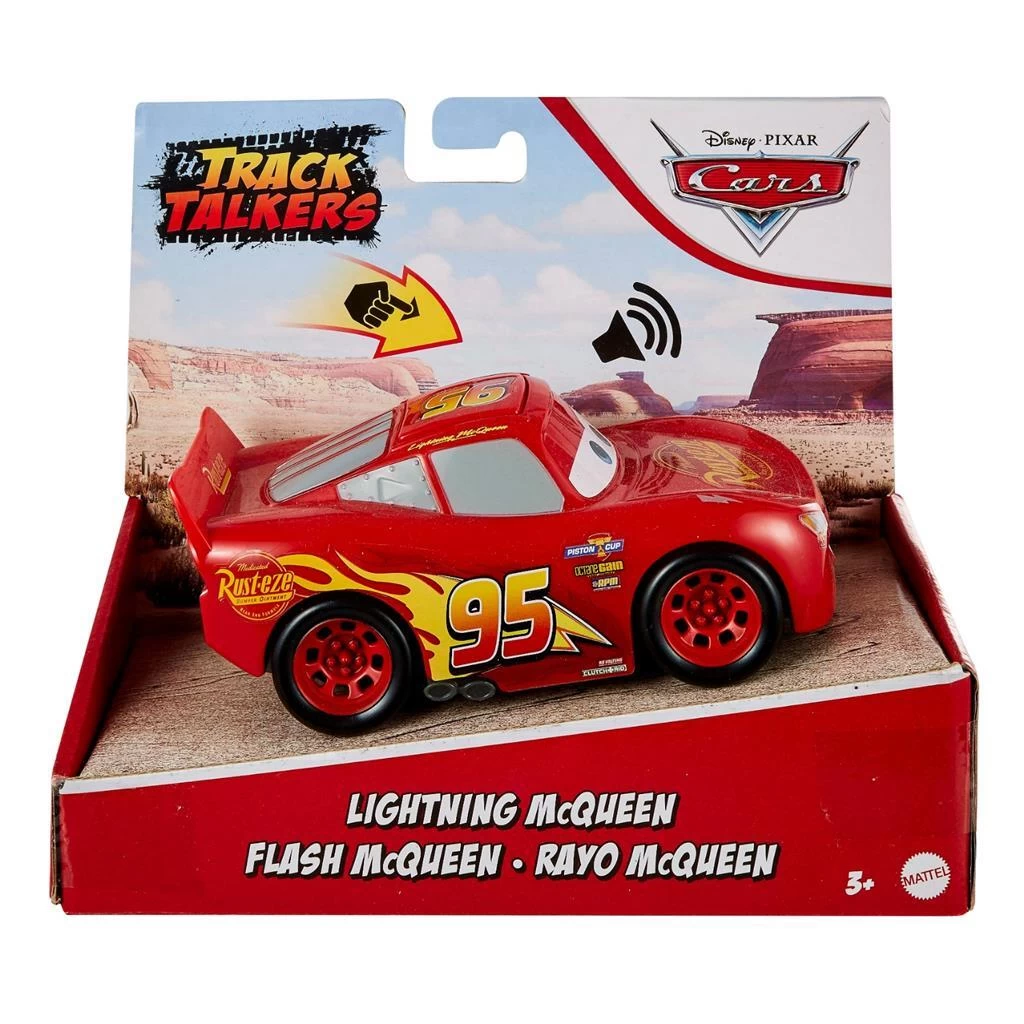 Disney Cars Track Talkers Lightning McQueen + Geluid