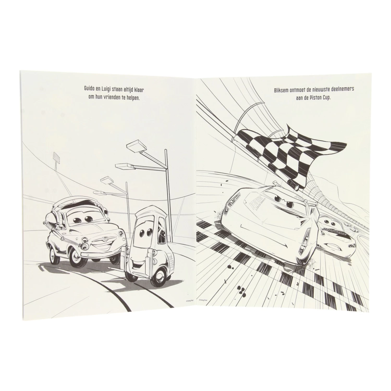 Disney Cars 3 Sticker- En Kleurboek - Afbeelding 3