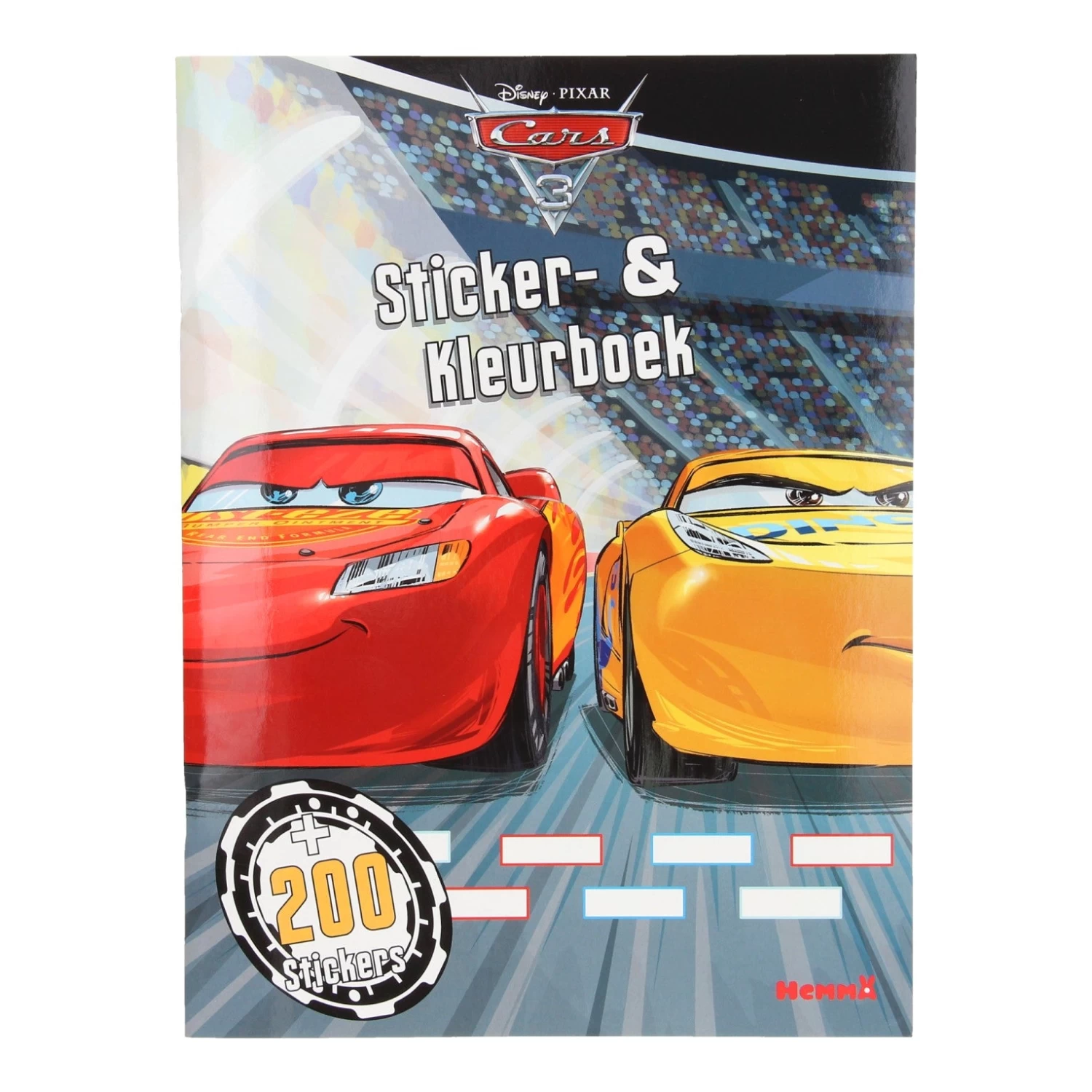 Disney Cars 3 Sticker- En Kleurboek