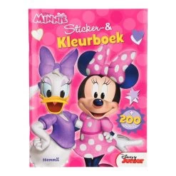 Disney Minnie Mouse Sticker- En Kleurboek