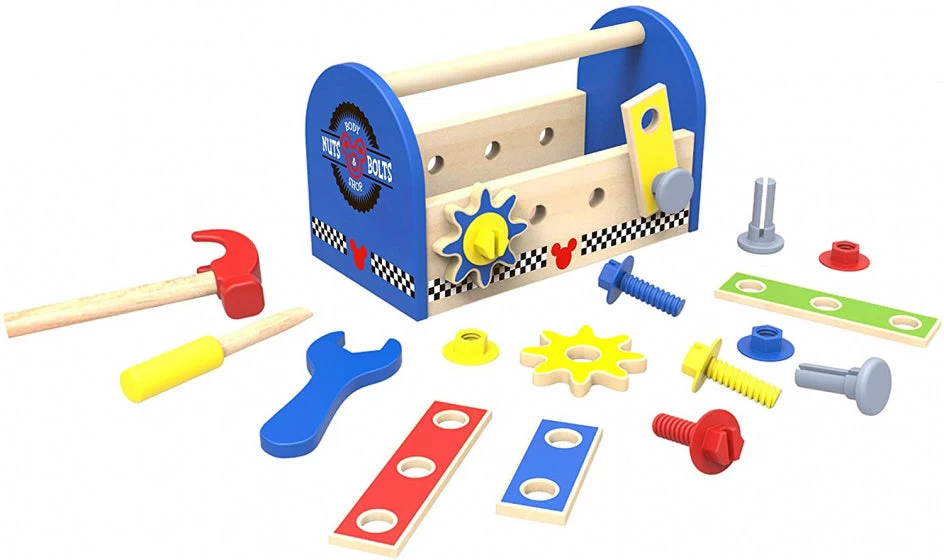 Disney Bouwspeelset Junior Hout 24 X 12 Cm Hout 17-delig