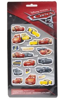 Disney Cars 3 Foamstickers Large