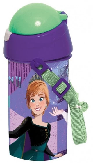 Disney Drinkbeker Met Koord Frozen II Meisjes 500 Ml Paars/groen