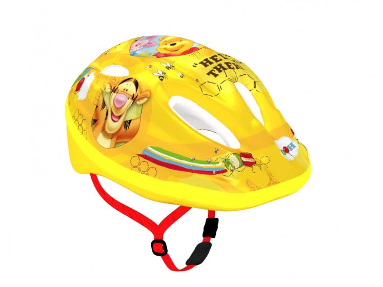 Disney Fietshelm Winnie De Poeh Junior Geel Maat 52/56 Cm