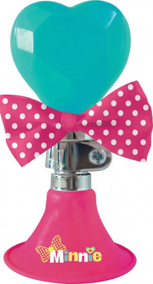 Disney Fietstoeter Minnie Mouse 6,5 X 14 Cm Roze/mintgroen - Afbeelding 2