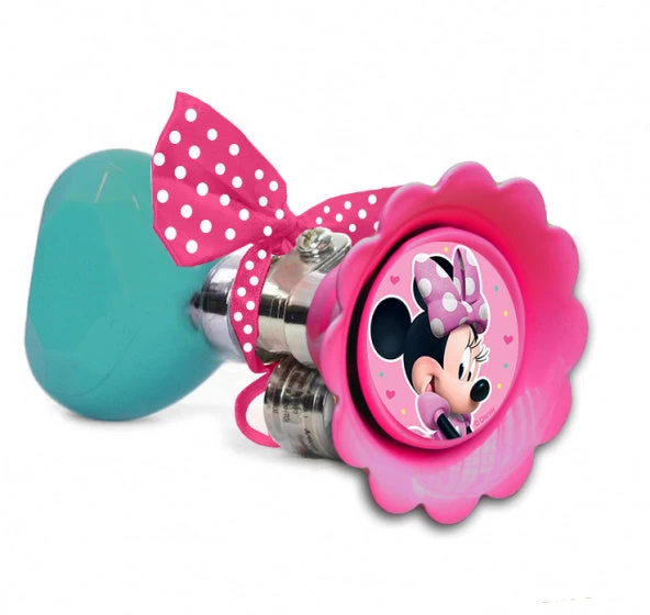 Disney Fietstoeter Minnie Mouse 6,5 X 14 Cm Roze/mintgroen - Afbeelding 3