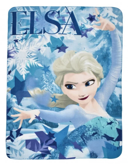 Disney Fleecedeken Frozen Junior 100 X 140 Cm Blauw