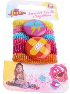 Disney Haarelastiekjes Soy Luna Cloud 6-delig