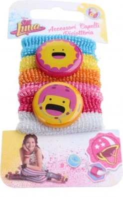 Disney Haarelastiekjes Soy Luna Sun 6-delig