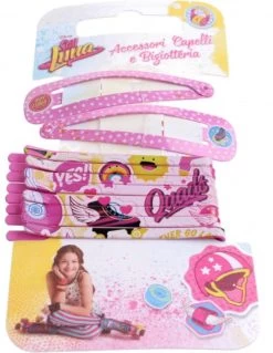 Disney Haarspeldjes Soy Luna 10-delig Roze