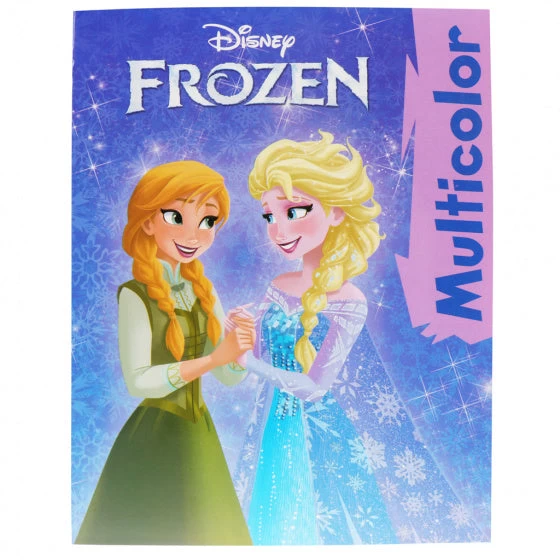 Disney Kleurboek Frozen Junior 297 X 210 Mm 32 Pagina's