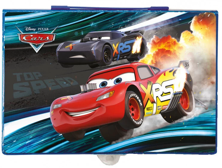 Disney Kleurset Cars Jongens 31 X 21,5 Blauw 68-delig