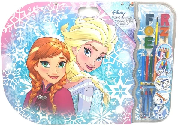 Disney Kleurset Frozen XXXL Meisjes 53 X 58 Cm 27-delig