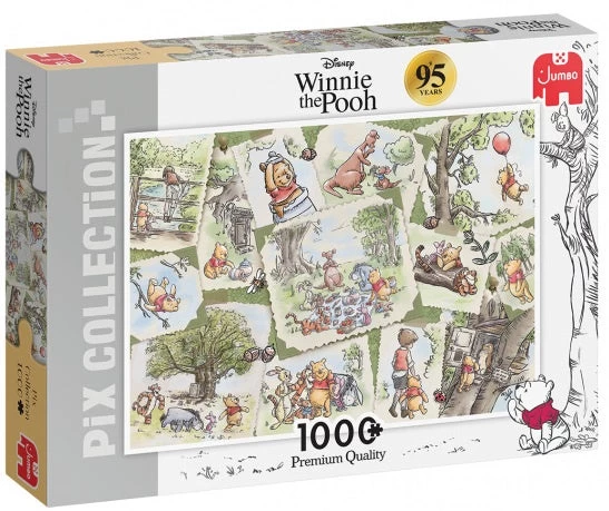 Disney Legpuzzel Winnie The Pooh 95th Anniversary 1000 Stukjes