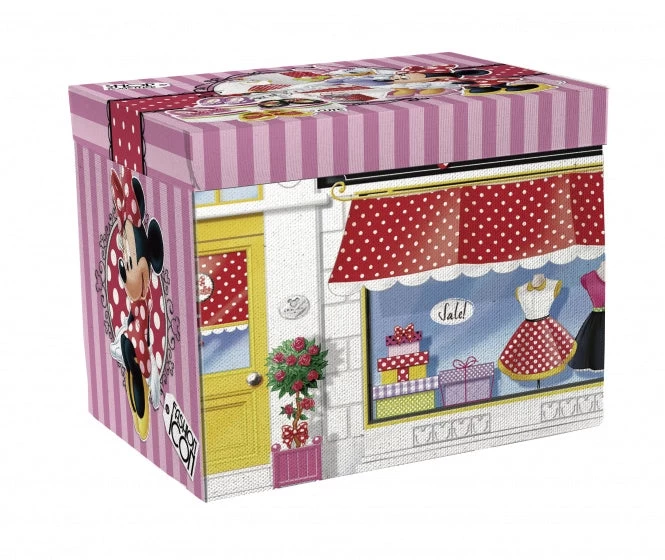 Disney Minni Mouse Opbergbox/speelmat 30 X 30 X 30 Cm