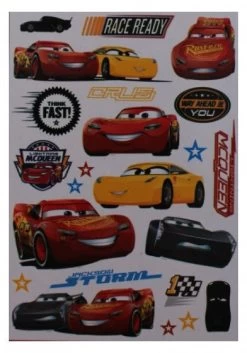 Disney Muurstickers Cars 24 Stuks