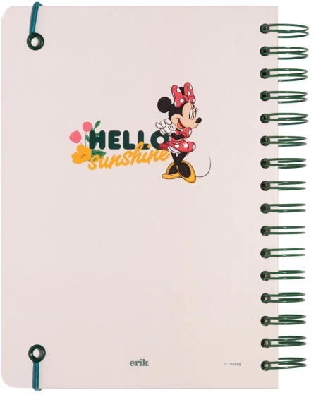 Disney Notitieboek Minnie Mouse Hardcover A5 14,8 X 21 Cm Wit - Afbeelding 2