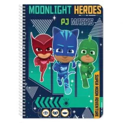 Disney Notitieboek PJ Masks Jongens B5 Blauw 64 Pagina's
