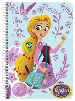 Disney Notitieboek Rapunzel Meisjes 25 X 17 Cm Papier Blauw
