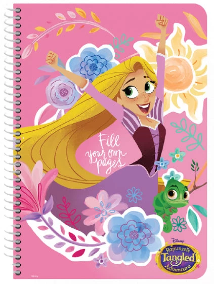 Disney Notitieboek Rapunzel Meisjes 25 X 17 Cm Papier Roze