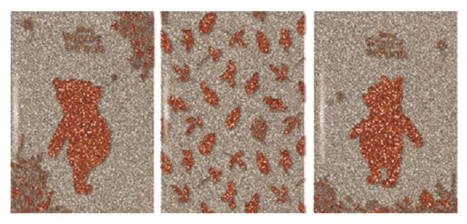 Disney Notitieboekje A7 Winnie The Pooh Junior 10 X 7 Cm 3-delig