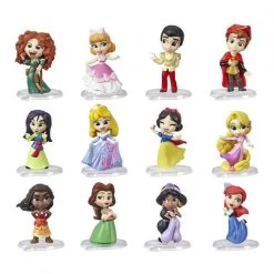 Disney Verzamelfiguur Princess Comics Meisjes 5 Cm 4-delig