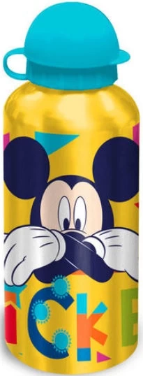 Disney Schoolbeker Mickey 500 Ml Aluminium Geel