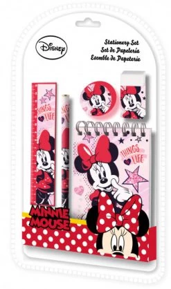 Disney Schoolspullen Minnie Mouse Meisjes Roze 5-delig