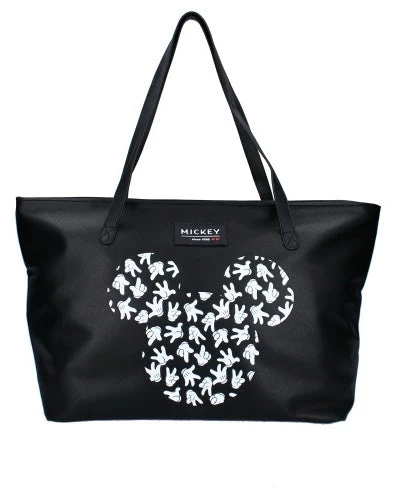 Disney Shopper Mickey Mouse 31,5 X 56 Cm Polyurethaan Zwart