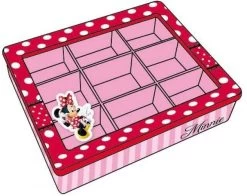 Disney Sieradendoosje Minnie Mouse Meisjes Hout Roze/rood