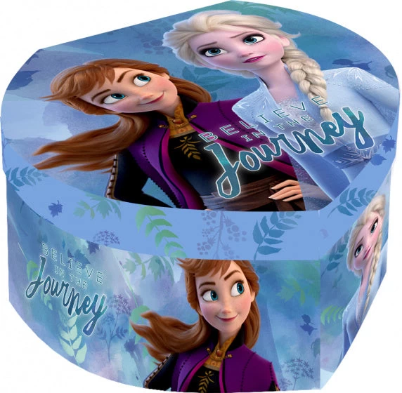 Disney Sieradenkist Frozen II Meisjes Karton Blauw