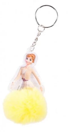 Disney Sleutelhanger Frozen 2 Iduna Pompom Geel