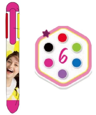 Disney Soy Luna Pen 6 Kleuren - Afbeelding 2