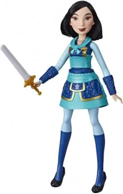 Disney Speelfiguur Mulan Meisjes 30 Cm Blauw