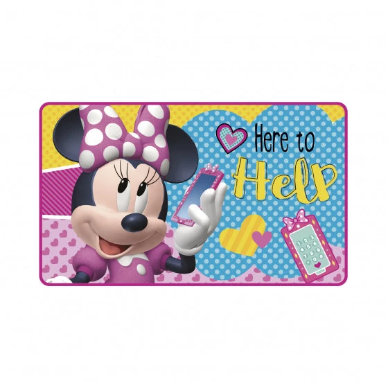 Disney Tapijt Minnie Mouse Meisjes 45 X 75 Cm Fleece