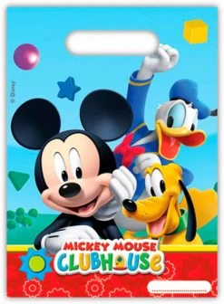 Disney Uitdeelzakjes Mickey Mouse, 6st.