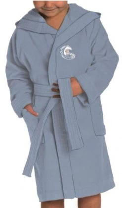 Disney Badjas Frozen Junior Katoen Ijsblauw Maat 110/116