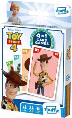 Disney Kaartspel 4-in-1 Toy Story Karton 32-delig