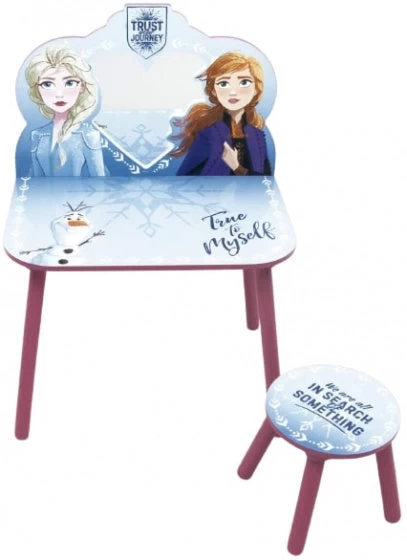 Disney Kaptafelset Frozen Meisjes 60 X 40 Cm Hout 2-delig